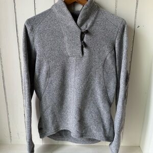 The North Face Gray Toggle Neck Fleece